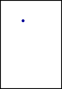 vertical force acting upon a horizontally-moving object